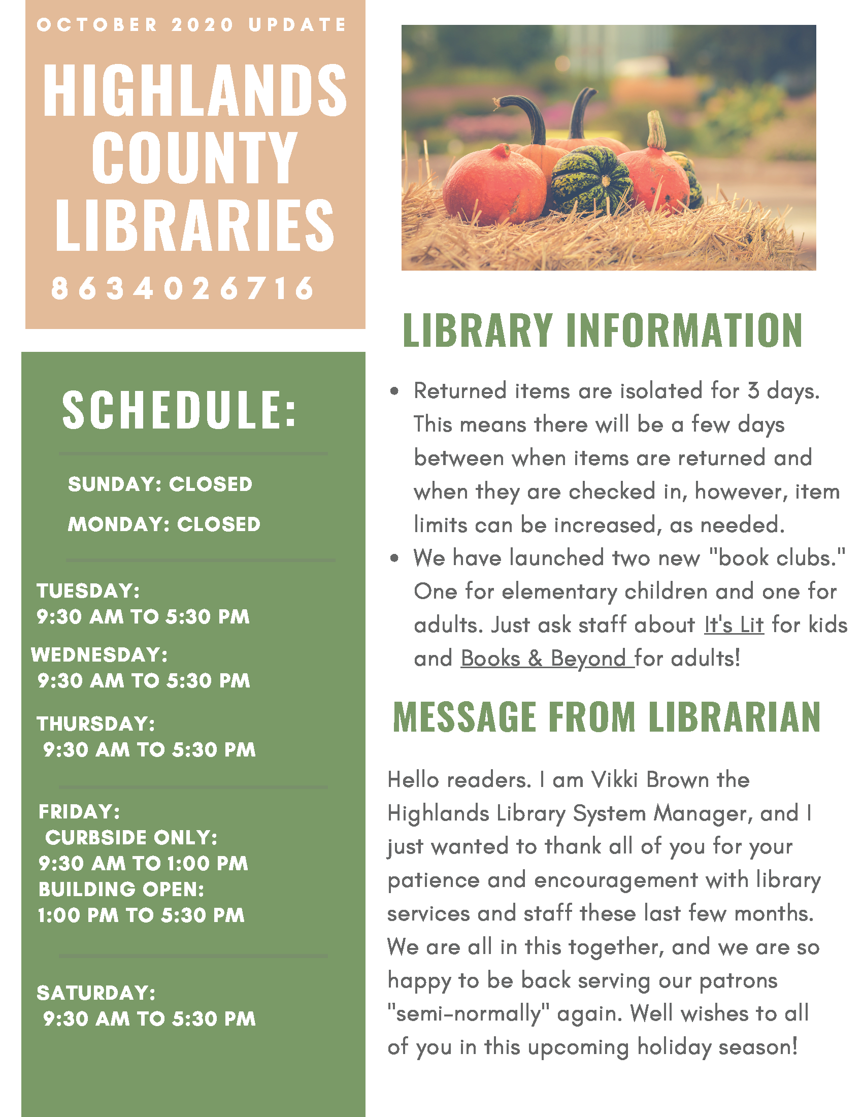Highlands-County-Library-Happenings-Share-Oct.-19-2_Page_1. Image of PDF file.