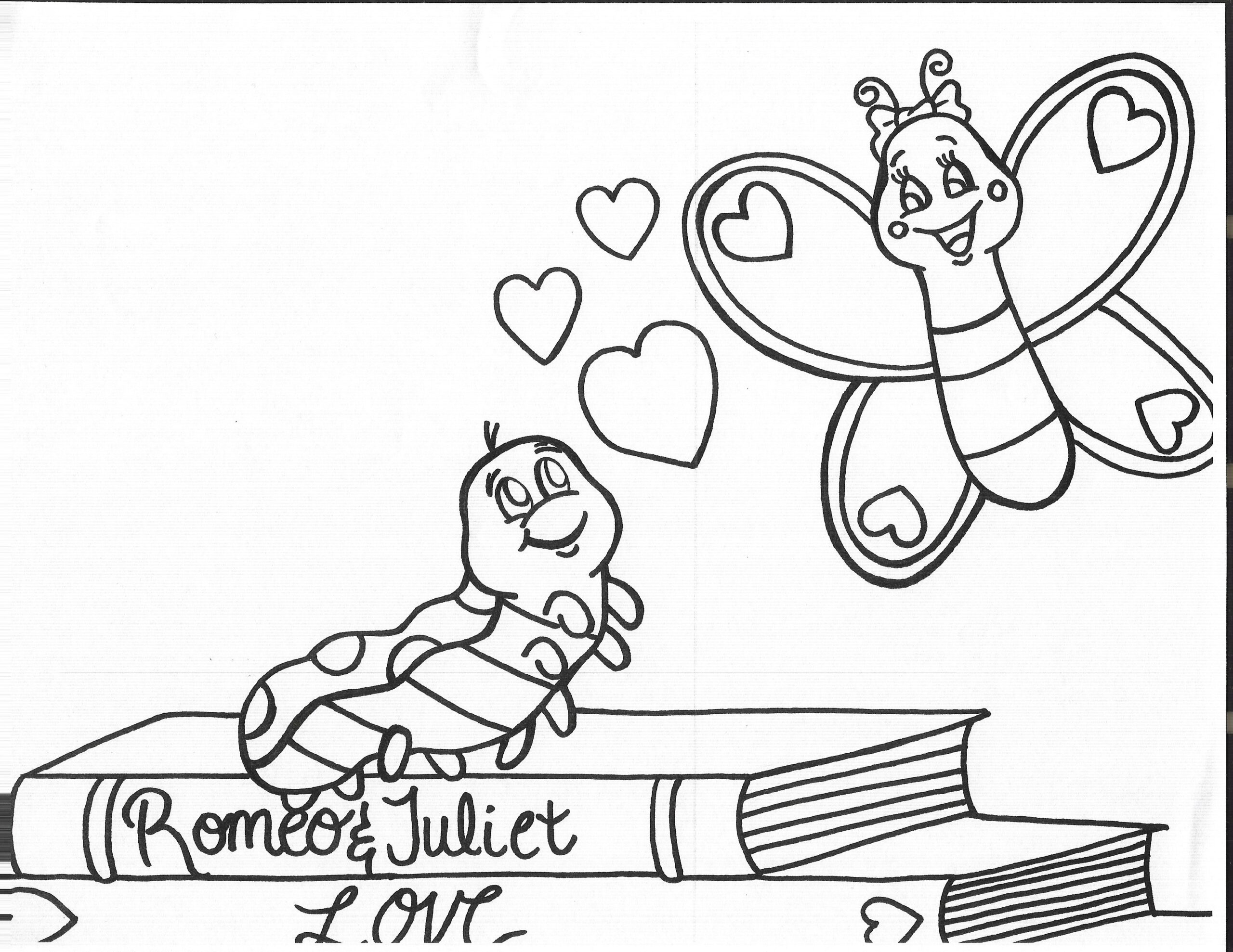 FREE Printable Valentine's Day Coloring Pages – Heartland Library ...