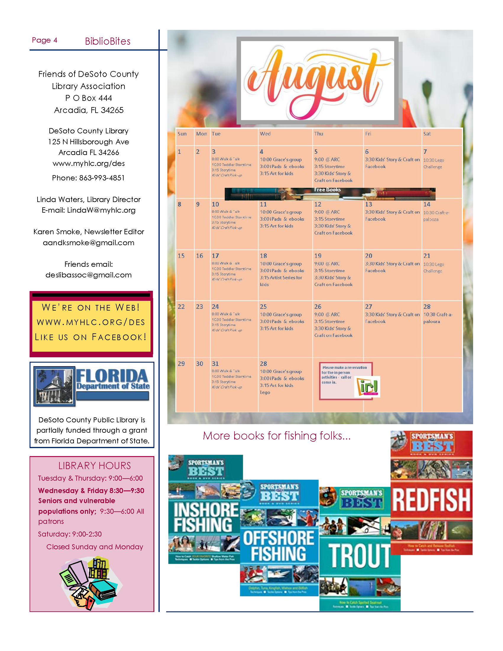 Desoto August Newsletter Page 4